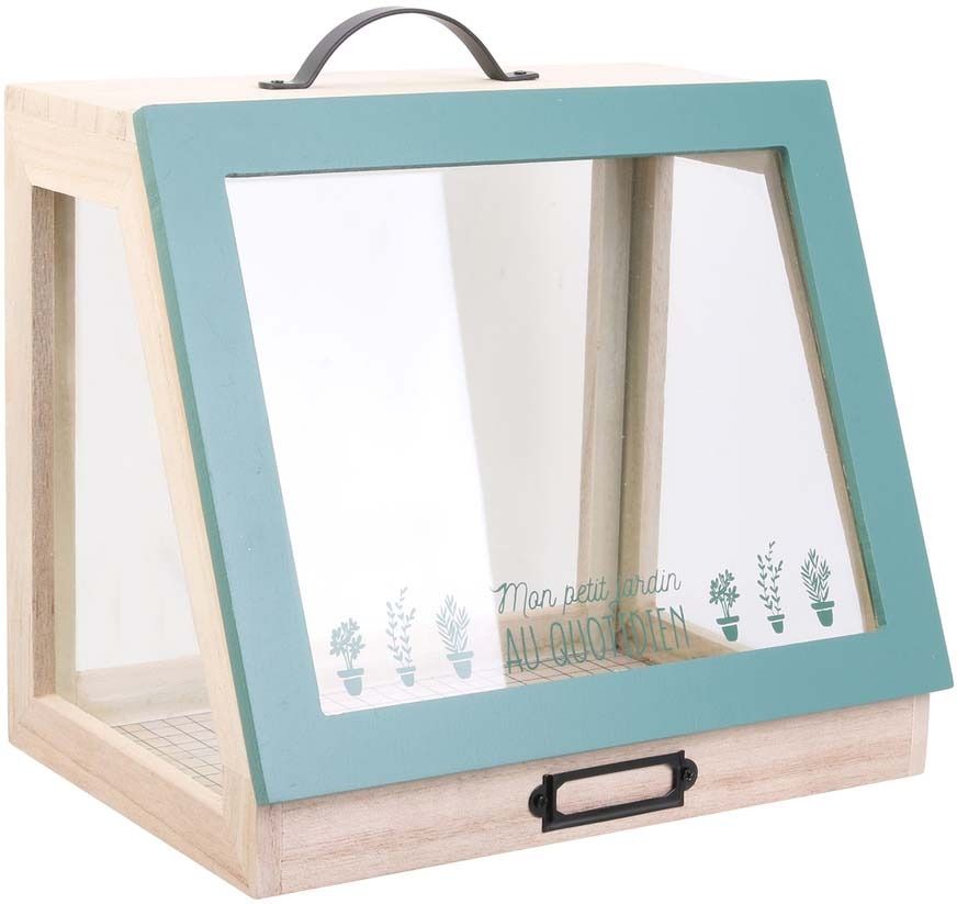 Serre en bois My Little Garden 24 cm