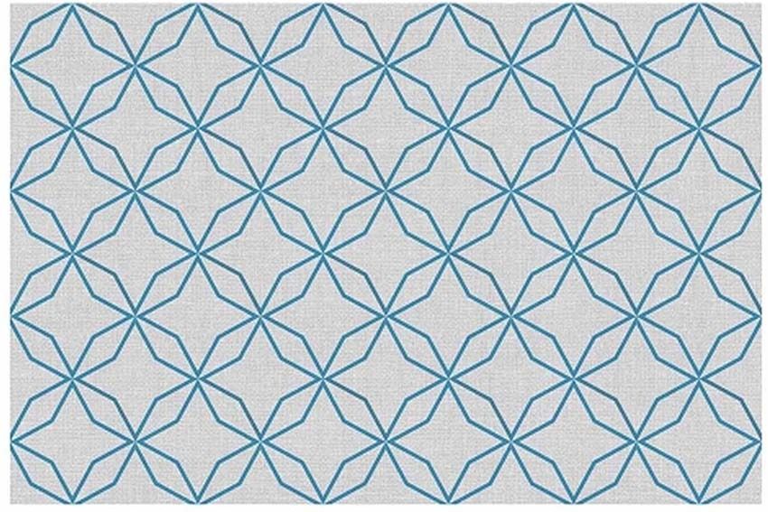 Tapis intérieur extérieur rosace 60 x 90 cm