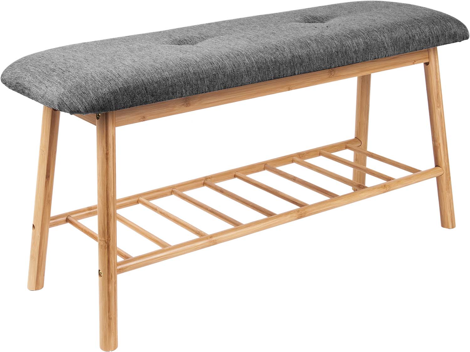 Banc bois et tissu Bamboo