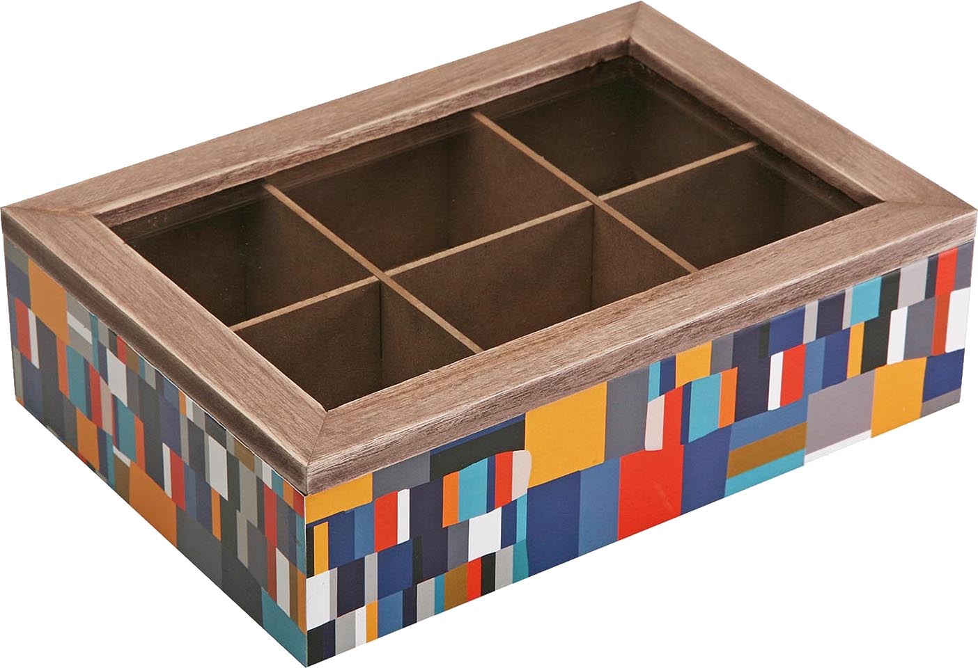 Boîte à thé en bois Etna