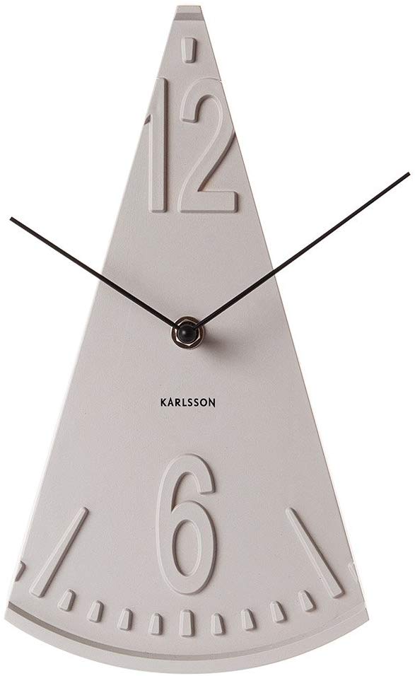 Horloge à poser Balance Grise 16x28,5cm