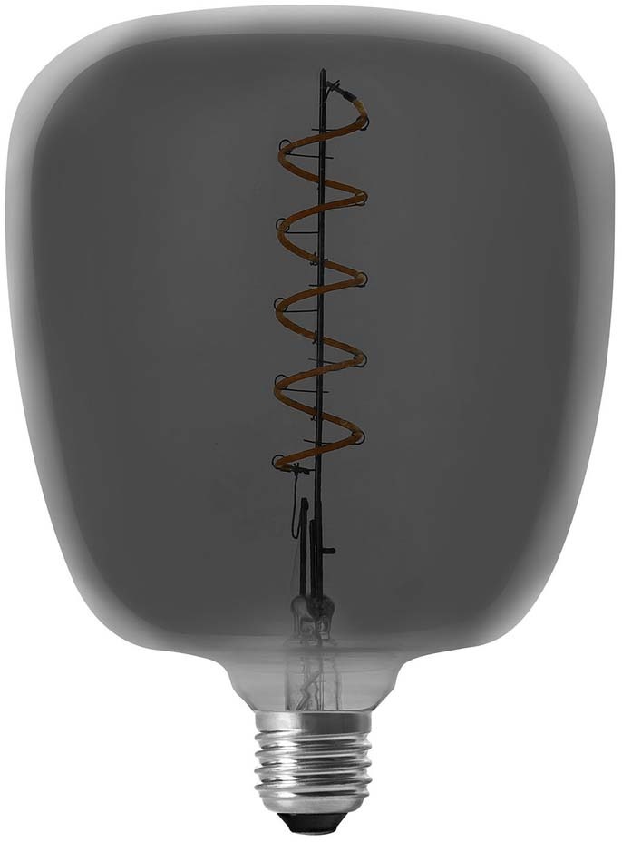 Ampoule carrée LED spirale irisé 14 cm