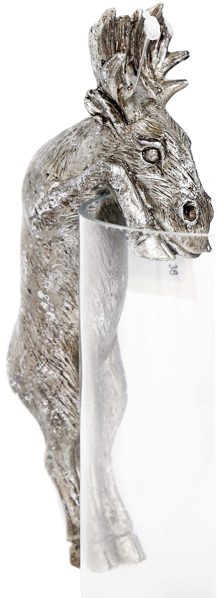 Elan chromé à suspendre en polyrésine