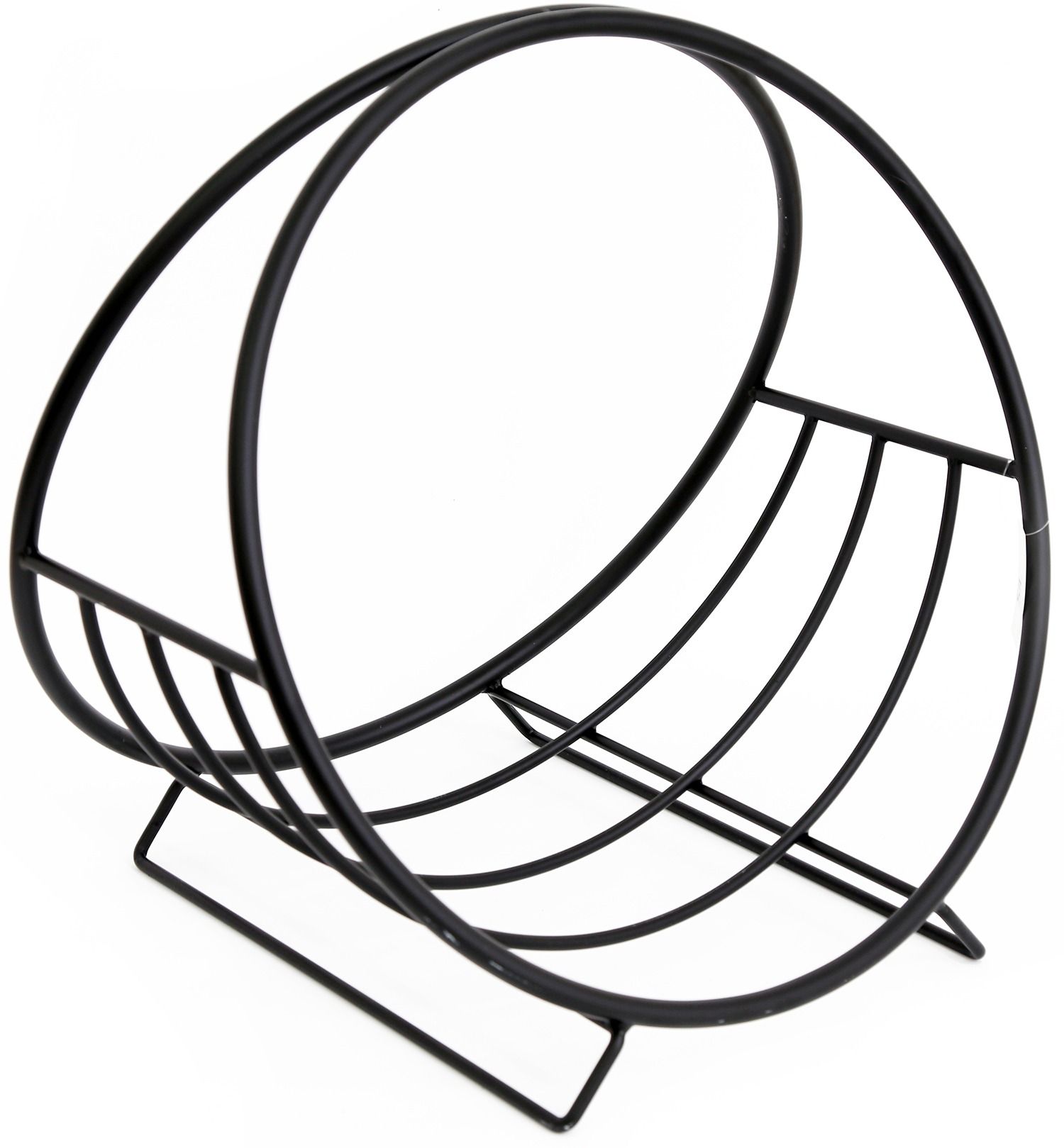 Panier à bûches en métal Couffin