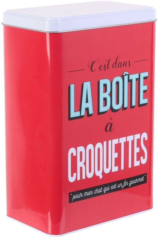 Boite de conservation La boite à croquettes