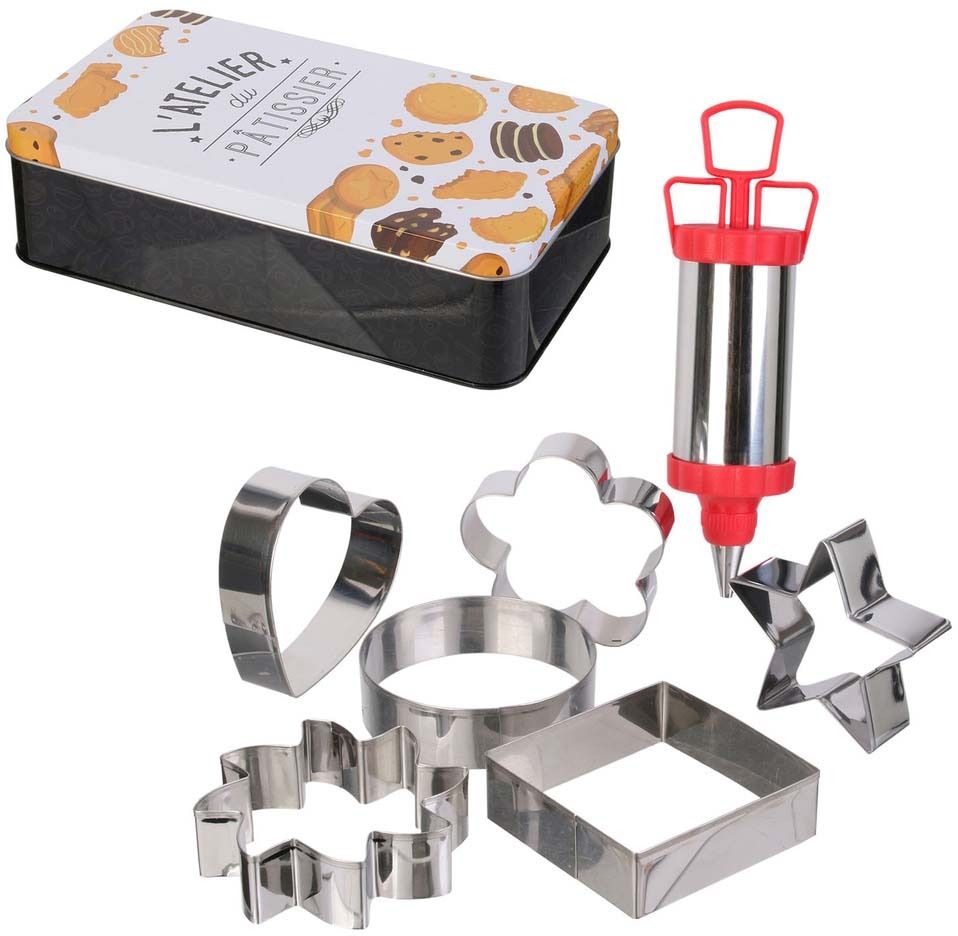 Coffret patisserie 7 accessoires La biscuiterie