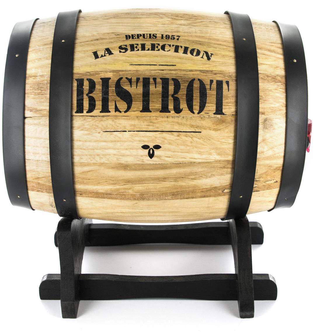 Distributeur de vin tonneau 5 litres Bistrot