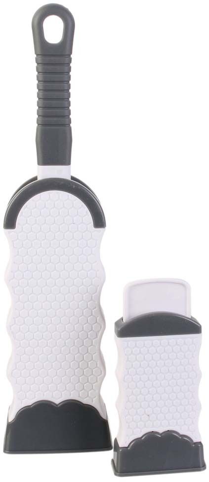 Brosse large + brosse de voyage anti-peluches