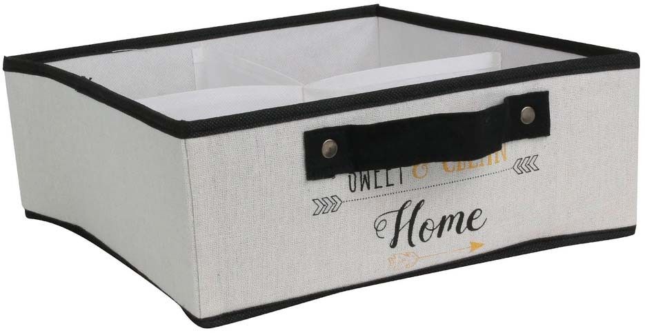 Rangement tiroir 4 compartiments Message Ranger avec passion