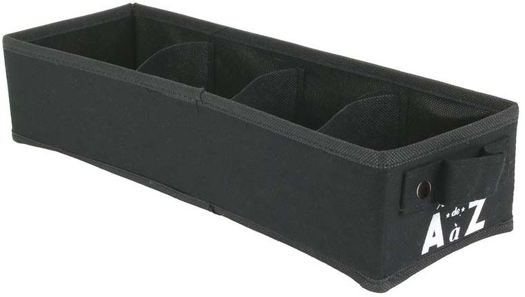 Rangement 4 compartiments 12 x 37 x 8 cm Famille