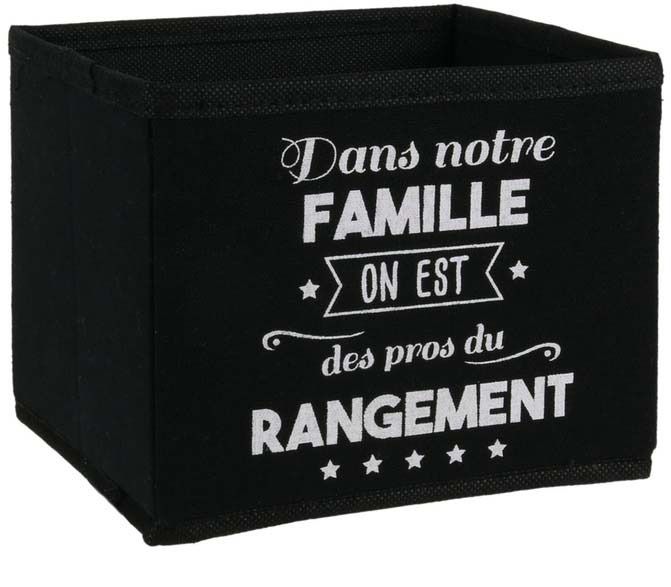 Cube de rangement 3 litres Famille