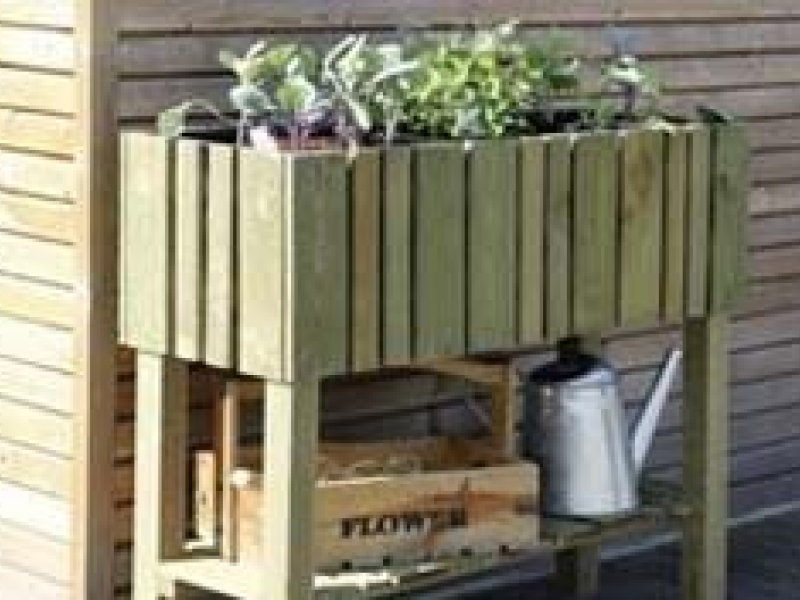 Potager en hauteur : donnez du style à votre extérieur.