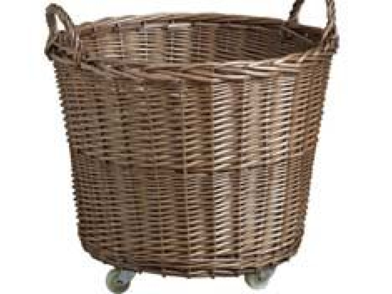 Trouvez votre panier à bûches à roulettes chez Jardindeco !