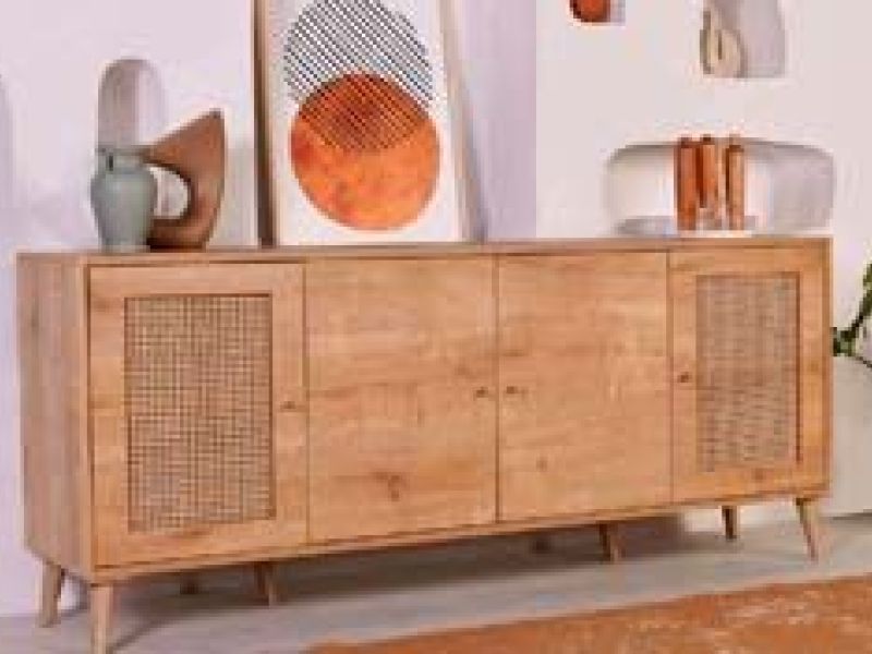 Le buffet en bois fait son grand retour dans nos décos !