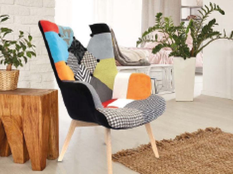 Fauteuil patchwork : dynamisez votre interieur