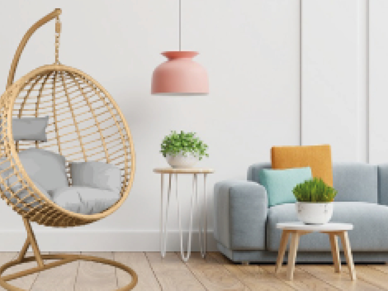 Fauteuil suspendu intérieur : 4 ambiances cocooning à copier !