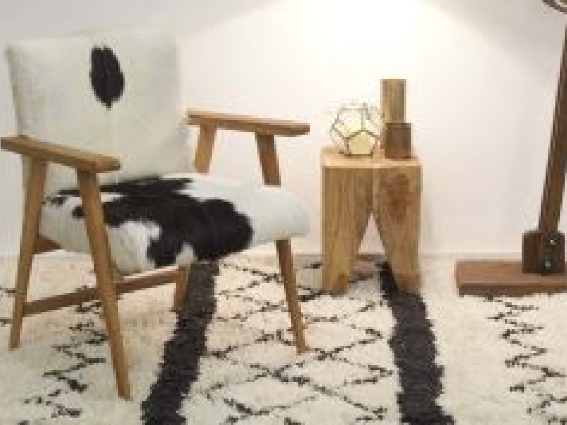 Le fauteuil peau de vache dans tous ses états !
