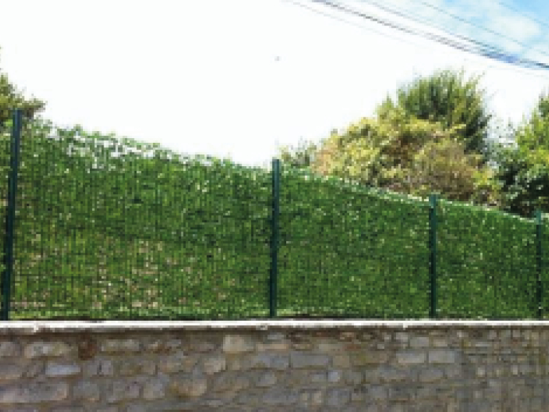 Haie artificielle 1m : décorative et occultante