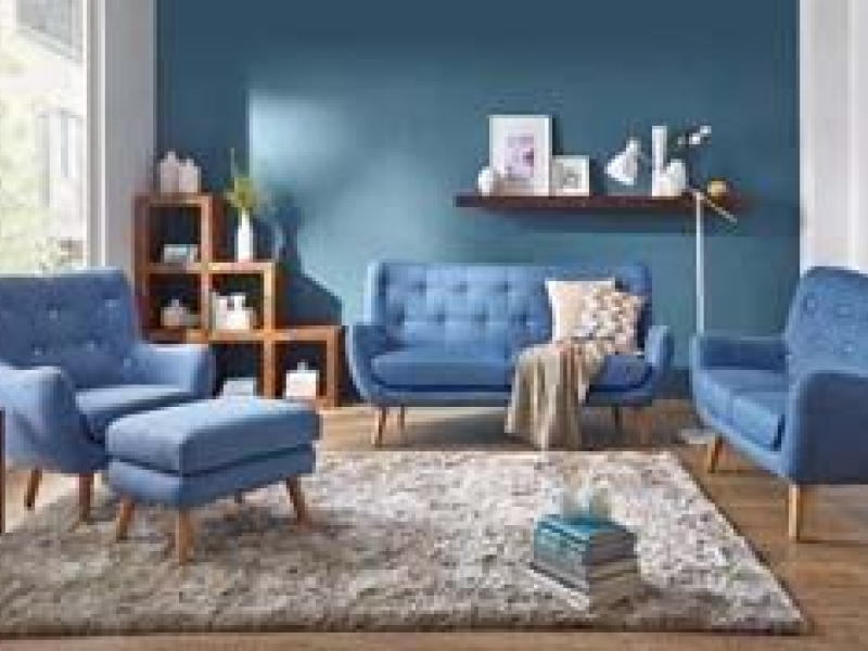 Salon scandinave bleu : nos 4 inspirations tendances !