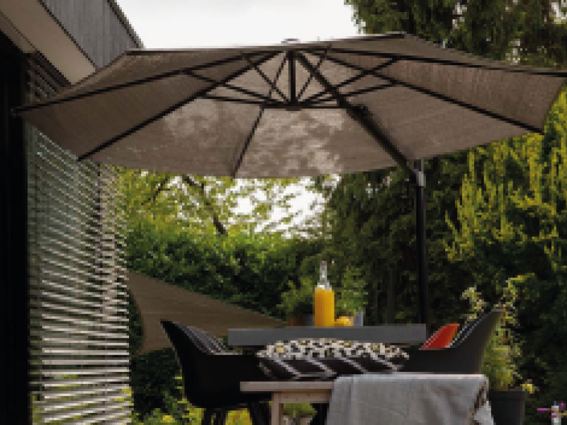 Parasol imperméable : un atout de taille